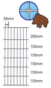 Xロックフェンス90cm