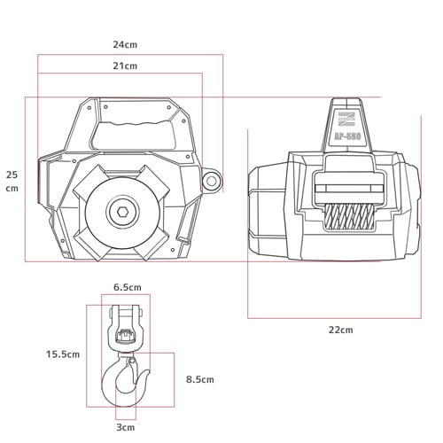 ゼリオンドリルウインチ